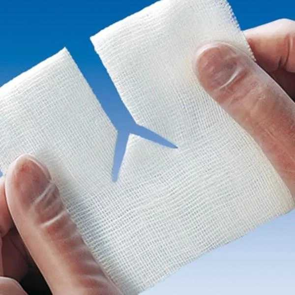 Schlitzkompressen steril 5,0 x 5,0cm, 8-fach VE = 25 x 2...